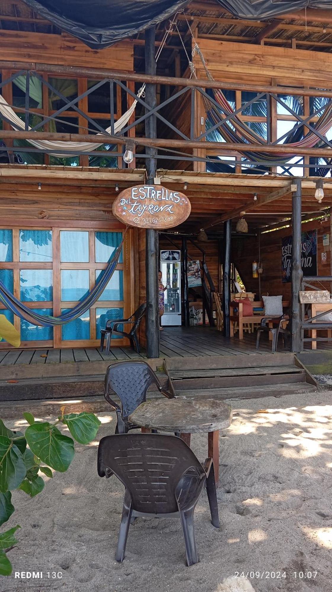 Hostal Estrellas Del Tayrona Playa Mendihuaca Guachaca Exterior photo
